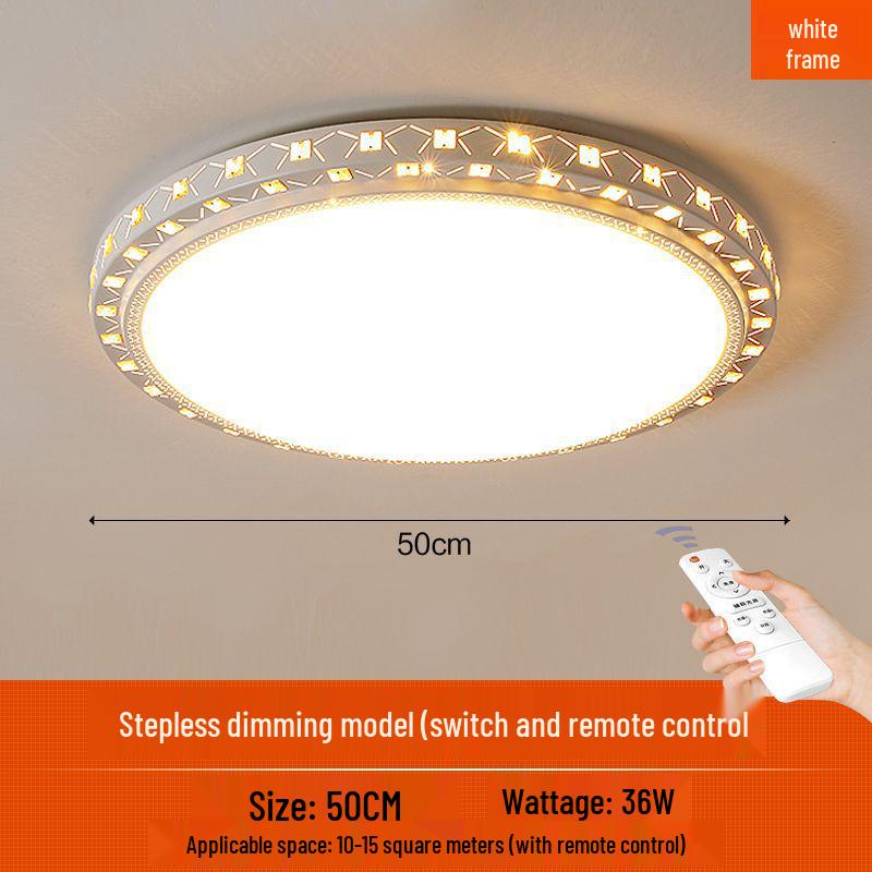 Modern Round LED Ceiling Light for Living Room, Dining Room, Bedroom, and Study