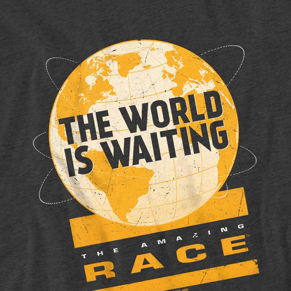 The Amazing Race Unisex Adult Waiting World T-Shirt