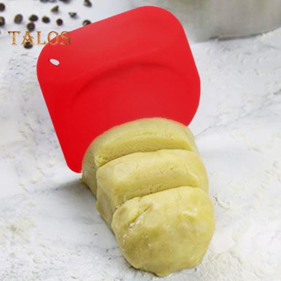 

Скребок для теста, легко очищаемый, многоразовый, полезный, шпатель для крема для торта, инструмент для выпечки, бытовые принадлежности