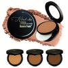3 Colors Bronzing Powder Dark Powder Contouring Matte Powder Waterproof Full Coverage Pressed Powder Coverage Natural with Powder Puff