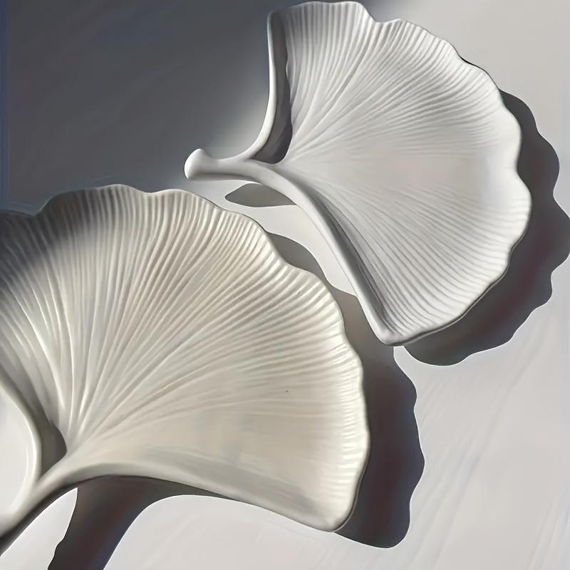 Handcrafted Ginkgo Leaf Silicone Mold for Concrete, Resin & Plaster - Jewelry Tray and Dish Crafting Tool By DTOHO
