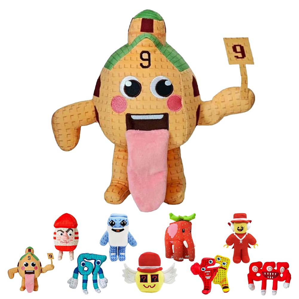 

Brainlot Stealing Plush Toy Doll Room 9 67 Collection and Theft Game Goods Internet Meme Stuffed Animal Cute Soft Children Christmas Birthday Present