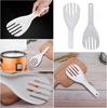 Household plastic loose rice spoon restaurant canteen rice shovel electric rice cooker thick large rice fork anti fall rice shovel 2 pieces