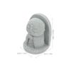 Japanese Jizo Buddha Statue Mini Sandstone Sculpture Zen Garden Fish Tank Decoration Meditation Focus Feng Shui Living Room