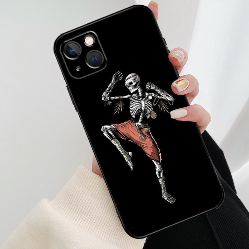 Muay Thai Vechtsport Boksen Telefoonhoesje Voor iPhone 13 12 11 14 15 16 Pro Max Mini X XS Max XR Plus Hoesje Achterkant