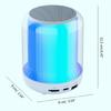 Portable Wireless Bluetooth-compatible Speaker Mini Player Colorful LED Light