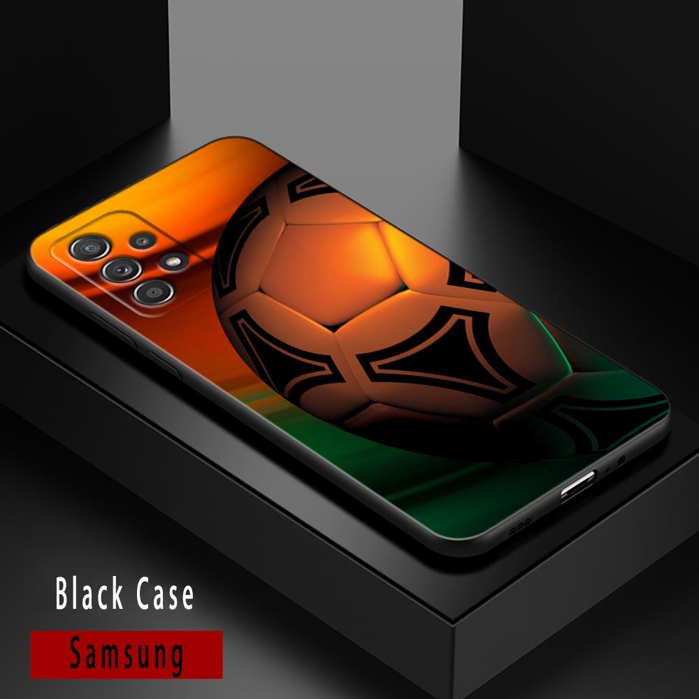 Football Passion Soccer Ball Case For Samsung Galaxy A14 A32 4G A33 5G Case A13 A23 A31 A02 A03 A22 A24 A02S Soft Silicone Cover