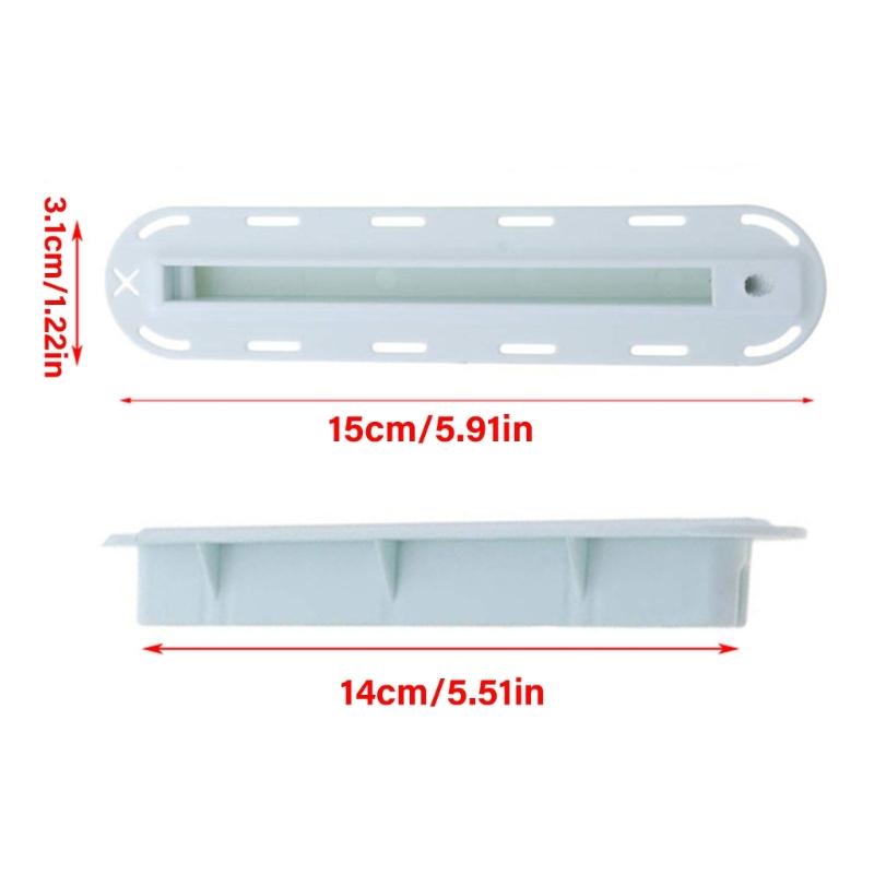 3Pcs/Set Single Fin Box Surfboard Fin Box Replacement Set with Screws Key, Surfing Screw Surfboard Surfs Fin Plugs Set