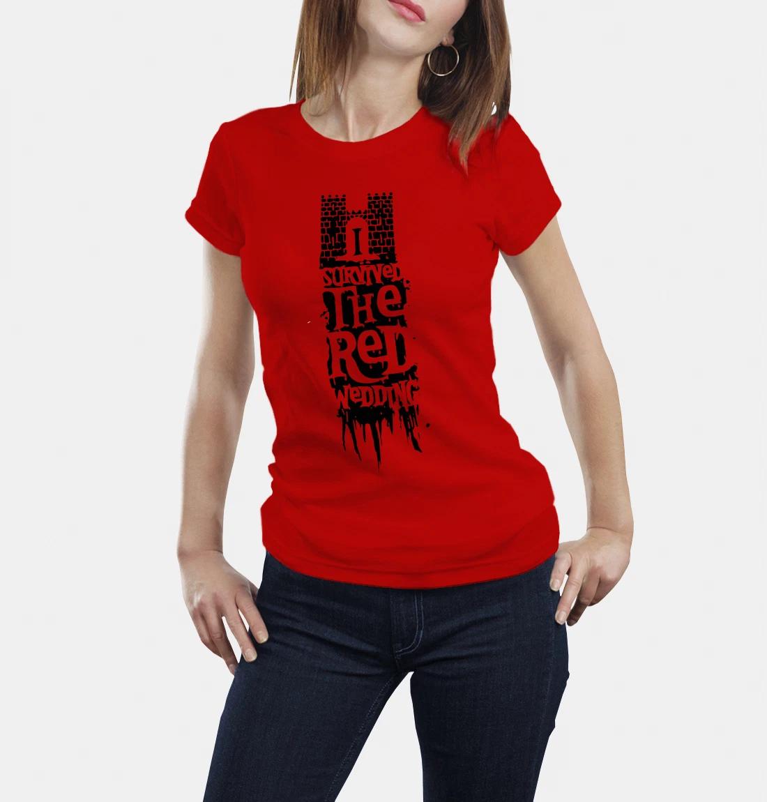 The Game Of Thrones Tshirt I survived the Red Wedding L