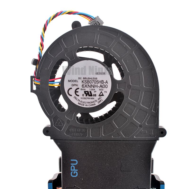 KSB0705HB-A 6XNNH-A00 A03 DC5V 1.00A 10.55CFM Centrifugal Fan Blower Cooling Fan for AlienwareAlpha Game Console GPU