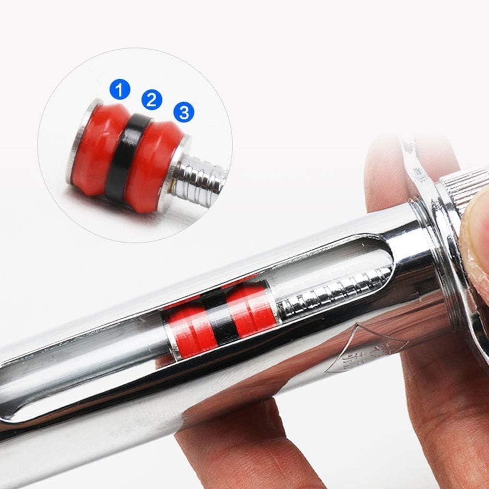 10/20/30/50ml Metal Automatic Veterinary Syringe Adjustable Dose Vaccine Injection For Farm Livestock Cattle Veterinary Tools