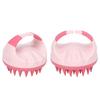 Hair Massager Soft Silicone Waterproof Manual Hair Massage Scalp Cleaning Anti Dandruff Shampoo Brush