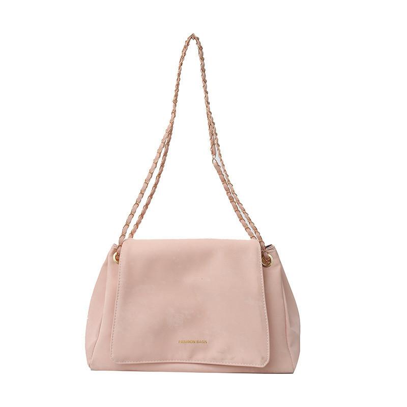 Trendy Versatile Large Capacity Women s Bag Fashionable Summer Street Style Pu Tote розовый