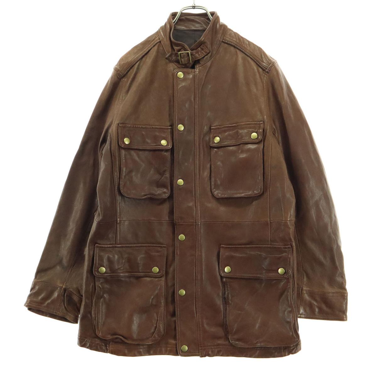 

Косметика GRANDLY Шкіряна куртка байкера з довгим рукавом M Овчина Чоловіча Вживана