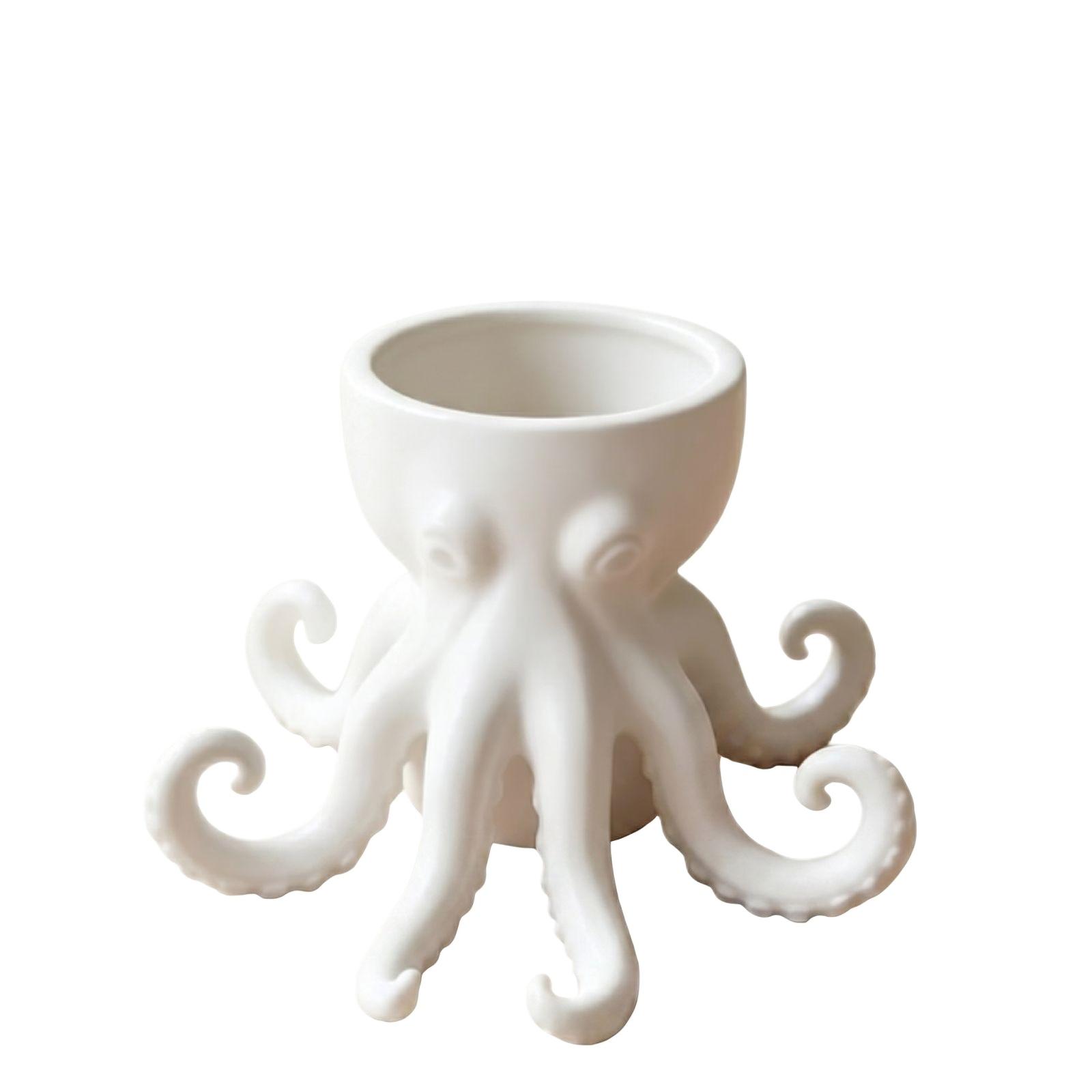 

These Decorative Flower Pots Are Cute And Come With Drainage Holes. They Are Perfect For Home Décor, Kitchen Countertop Decoration, And As Gifts. one size
