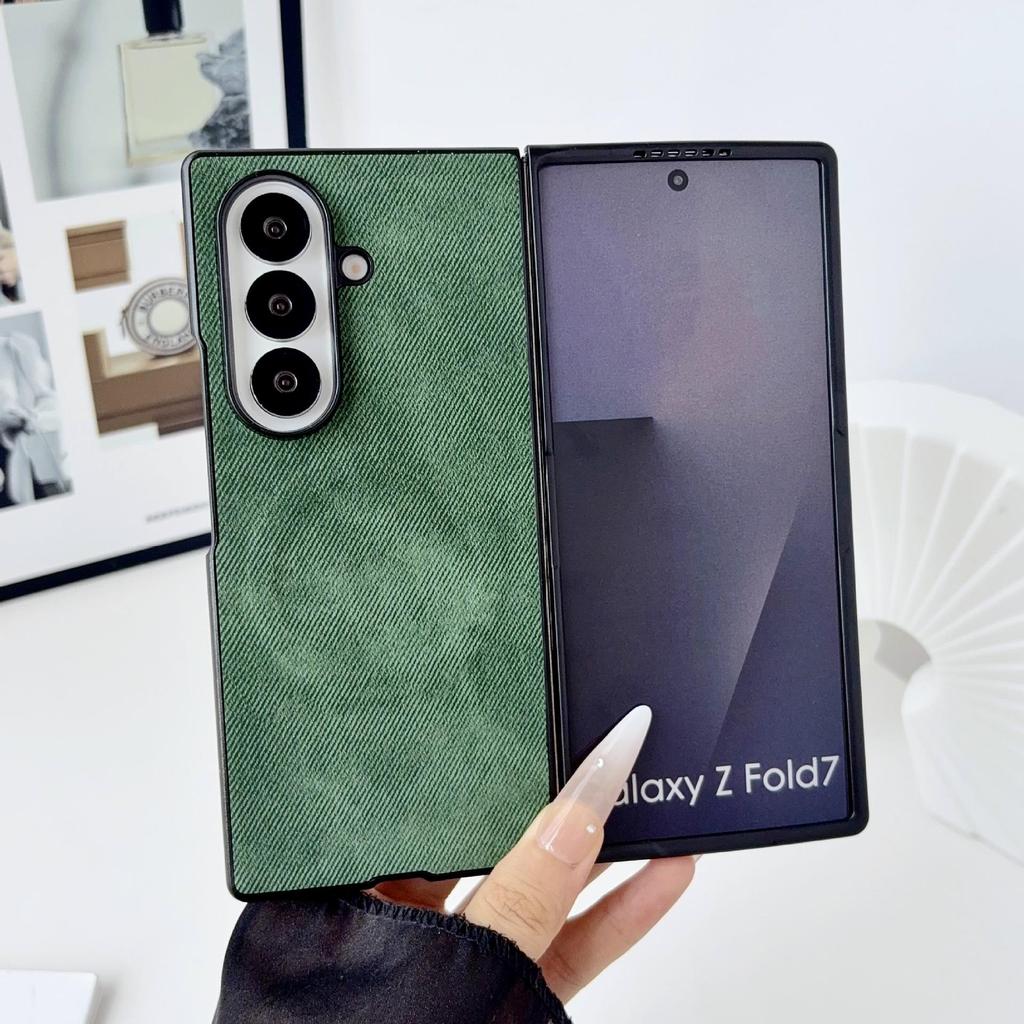 Samsung Z Fold8 Ultra Magnetic Phone Case, Dark Denim (Compatible with Z Fold 7/6/5)