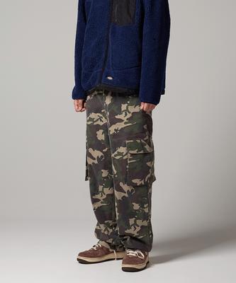 Canvas Cargo Broek Camouflage