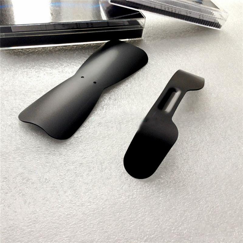 Dental Lab 4pcs Stainless Steel Mirror and Photographic Black Background Board