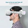 RGB Head Strap for Oculus Quest 2 Adjustable Battery Pack Elite Strap Battery 8000mAh VR Replacement Strap for Meta Quest 2