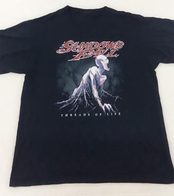 Niti života Padající stíny Černé tričko Topy Tričko Bavlna Unisex S-4XL