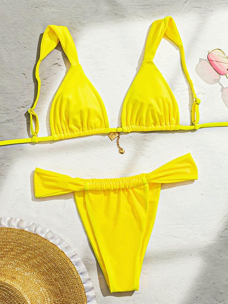 2025 Sexy Potlačené Bikini Plavky pre Ženy - Európske & Americké