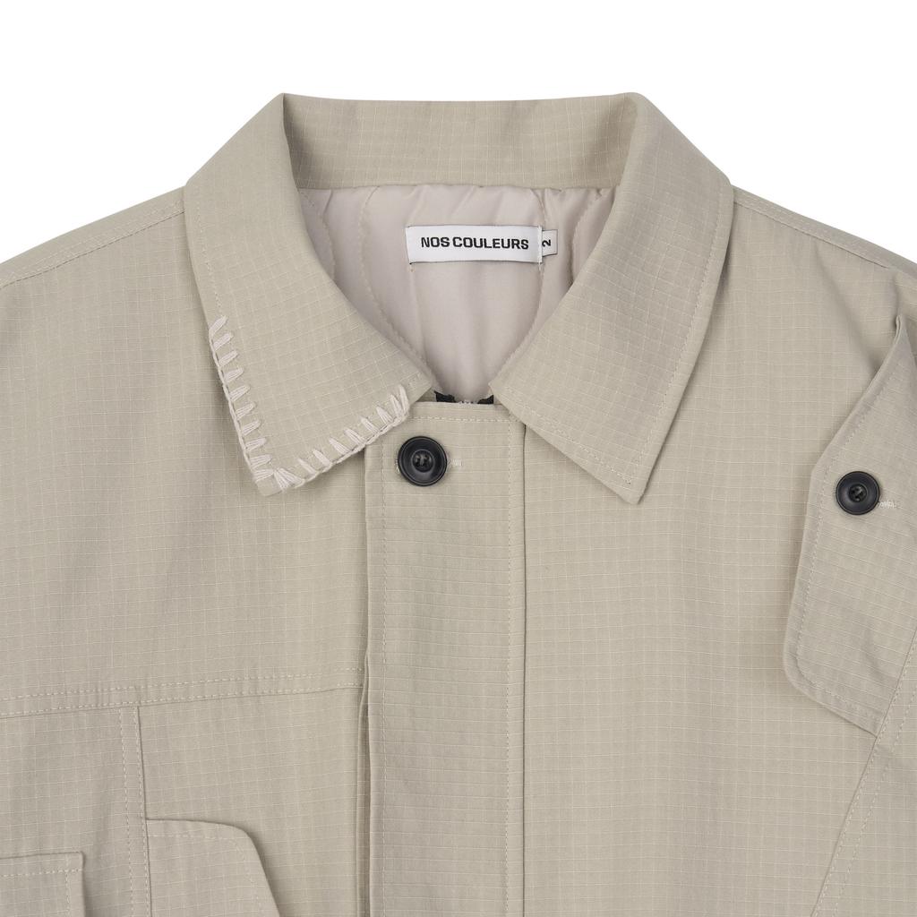 Noscouleurs Ul Cotton Jacket 03 Cream