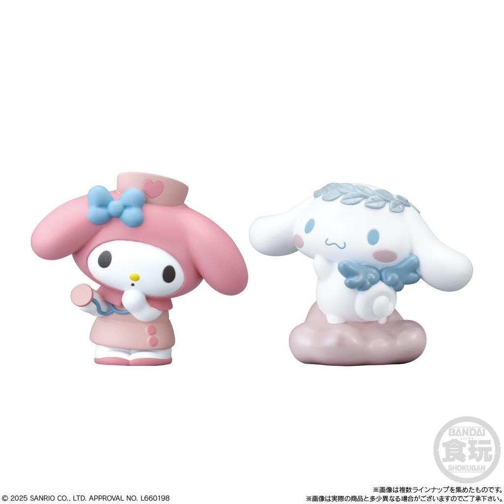 BANDAI SANRIO CHARACTERS FRIENDS 4 Chewing Gum Candy Toy Set of [Box 12]