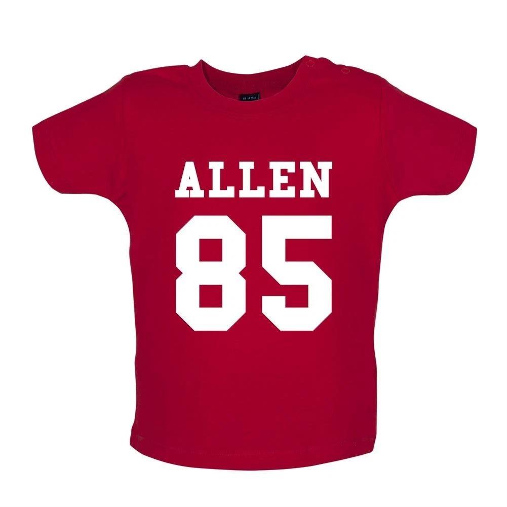 

Allen 85 - Baby Kids Boys Girls Unisex T-Shirt / Babygrow - Love Fan Tour Gig 1985 Music Musicians 100