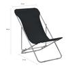 Beach Chairs Folding 2 Pcs Steel And Oxford Fabric
