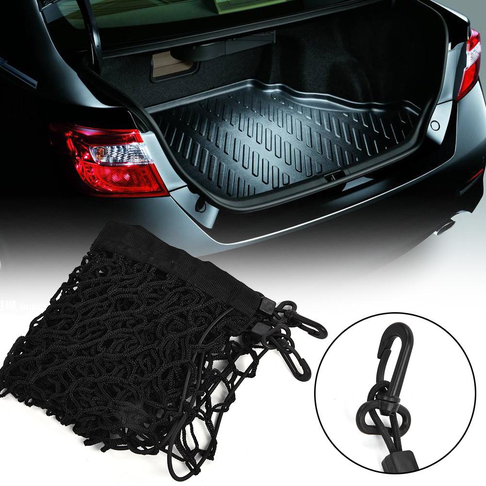 Universal Car Rear Trunk Double Layer Cargo Net Mesh Storage Pocket Organizer