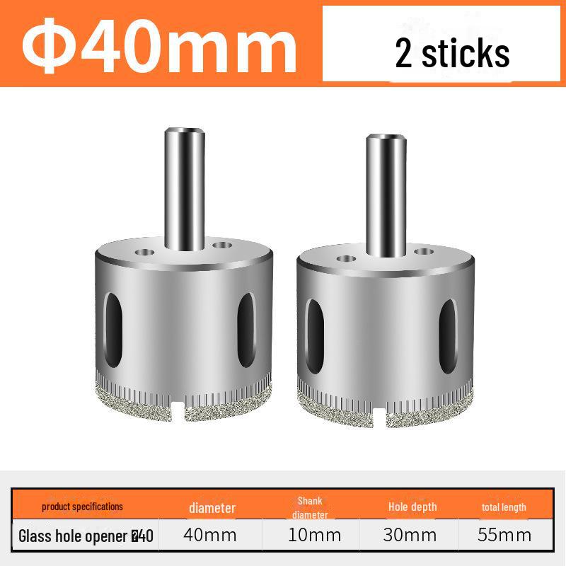 Burghiu diamant Green Forest pentru faianță, sticlă și marmură