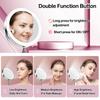 9 Inch Makeup Mirror With Light USB Charging 10X Magnifying Double Mirrors For Makeup 360 Degrees Table Standing Cosmetic Mirror