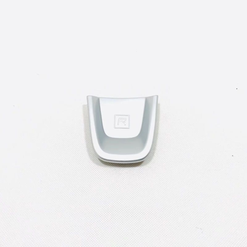 For Volvo XC40     Steering Wheel Switch Buttons Frame Covers Trims ABS Chrome Sticker Car Styling Accessories