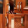 Vintage Ceramic Handle Antique Bronze Cabinet Pull Knob Wardrobe Closet Cupboard for Furniture Hardware Accessories Door Handles