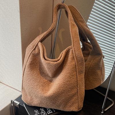 Large Capacity Fashionable Texture Commuter Bag Women's New Casual Simple Shoulder Underarm Tote Bag