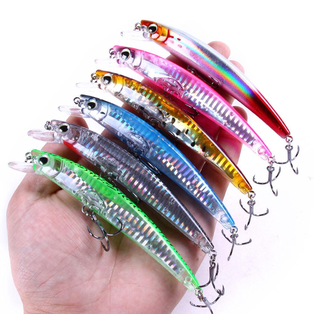 12cm 14g HENGJIA Big Artificial Bait Minnow Plastic Hard Lure High Quality Minnow Lure