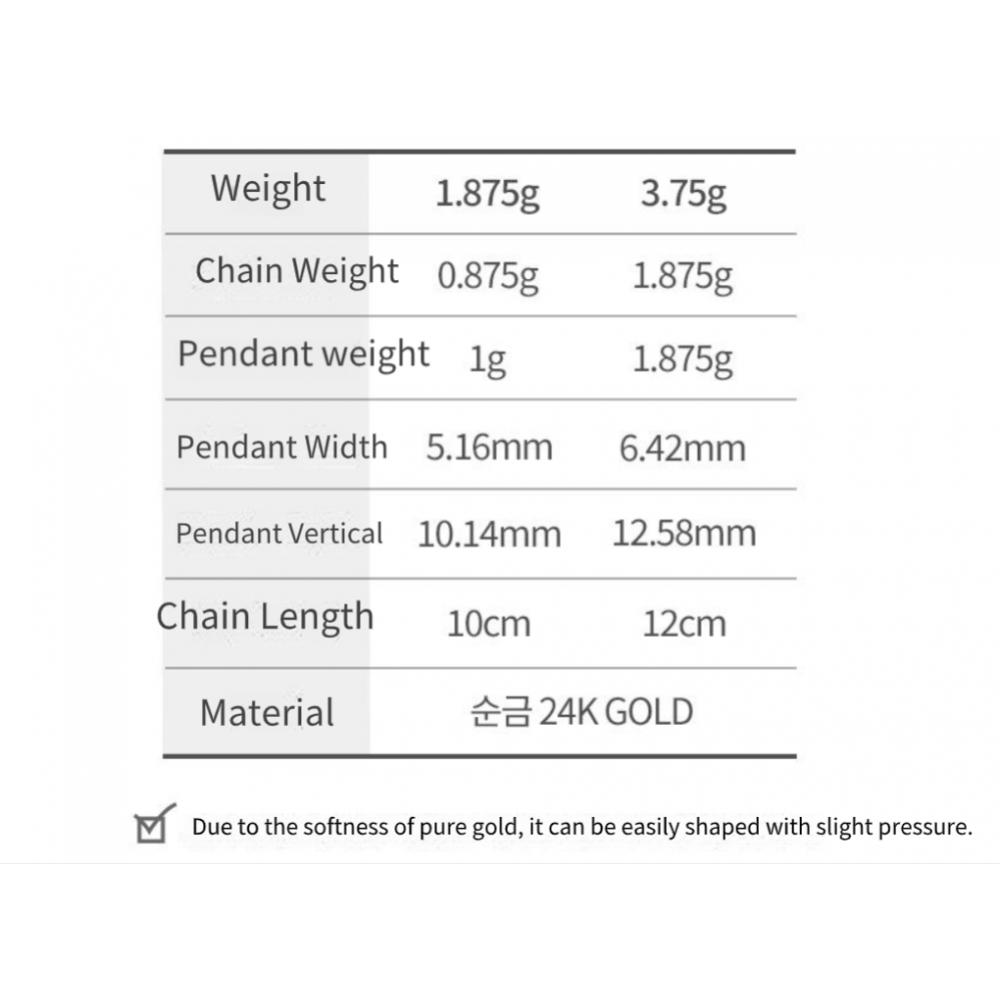 Porti 24k Gold 1.875g Horse Zodiac Bracelet