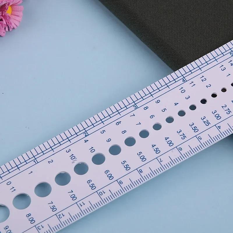 DIY Knitting Ruler Hand-Knit Household Sweater Crochet Accessories Stick Needle Measuring Ruler Sewing Tool Accessories