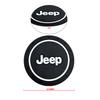1/2pcs Car Cup Mat Anti-slip Bottle Holder Coasters Car Accessories for Jeep Grand Cherokee Wrangler Renegade Compass Patriot Liberty