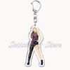Popular American Singer Acrylic Keychain for Accessories Bag Pendant Key Chain Ring Keychains Jewelry Creative Fans Gifts