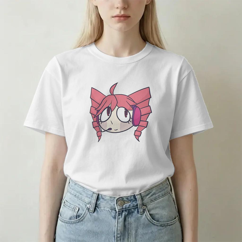 Funny Teto Kasane Tshirts For Unisex Unisex Leisure Cotton Tee Shirt Crewneck Short Sleeve T Shirts Birthday Gift Clothes