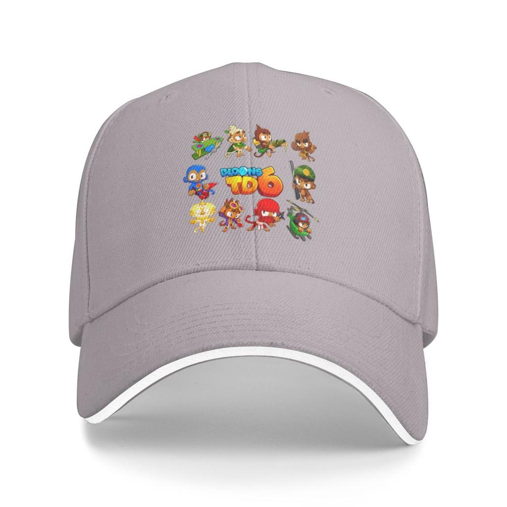 Unisex Baseball Hats BTD6 Compilation Outdoor Streetwear Summer Sports Baseball Caps Hip Hop Cap Casquette Polychromatic Hats