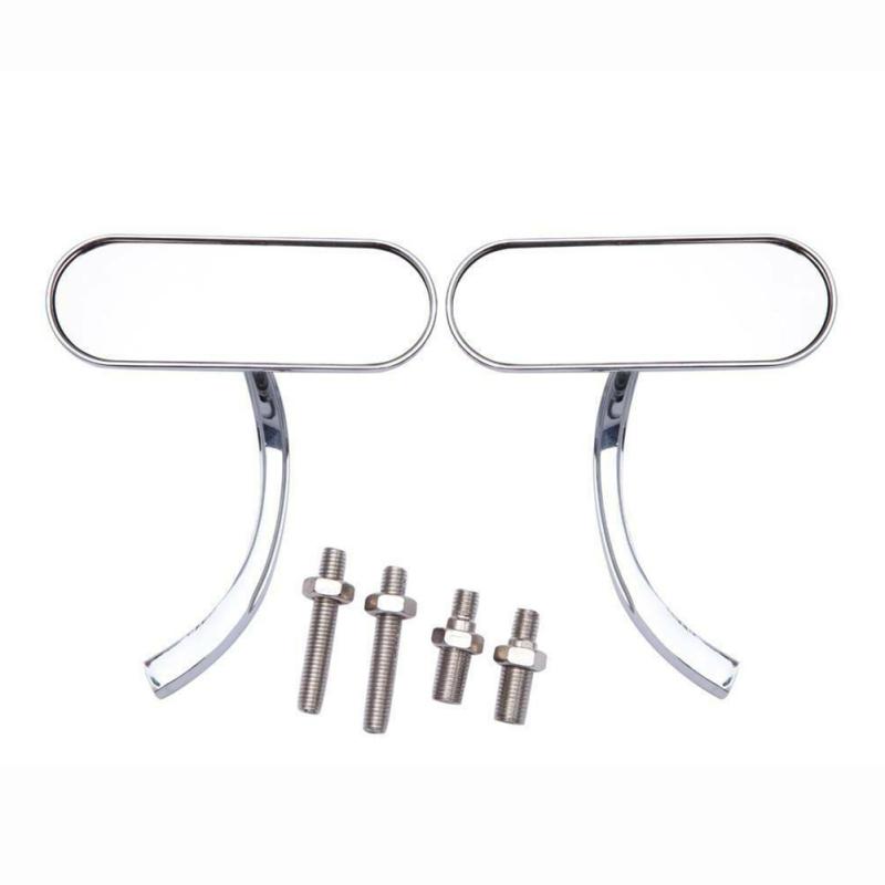 Cheap new! 2 Pcs Motorcycle Mirrors Kit With Clockwise Threaded Bolt