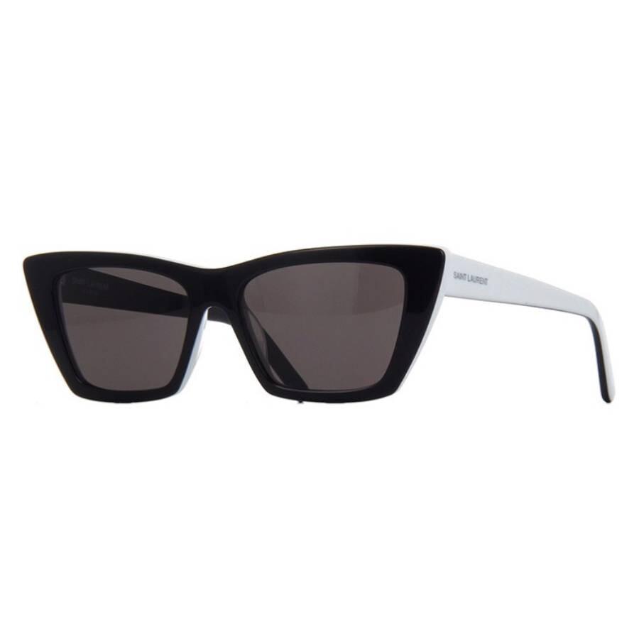 Saint Laurent Grey Cat Eye Ladies Sunglasses Sl 276 Mica 006 53 Sl 276 Mica 006 53
