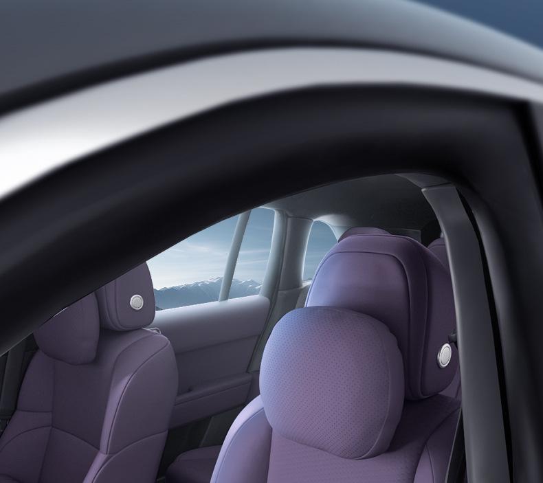 Essential Car Interior Accessories Set for Zero Run Lafa5: Headrest & Lumbar Support with Neck & Waist Protection