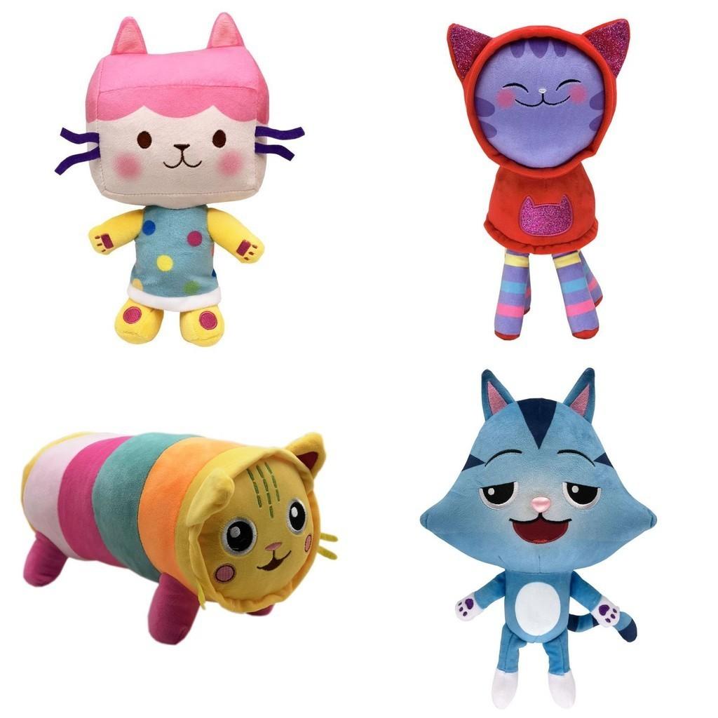 Gabby's Dollhouse Plush Cartoon Stuffed Cat Plushie Doll Kids Xmas Gifts