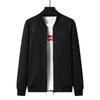 Baseball Jacket Men's Spring and Autumn Korean Fashion Brand Casual Clothes Solid Color Jacket Men's Large Size Comfortable Top