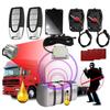 12V-24V Truck Fuel Tank Burglar Alarm Radar Vibration Error-free Anti-theft Oil Alarm System Double Induction Spotlights