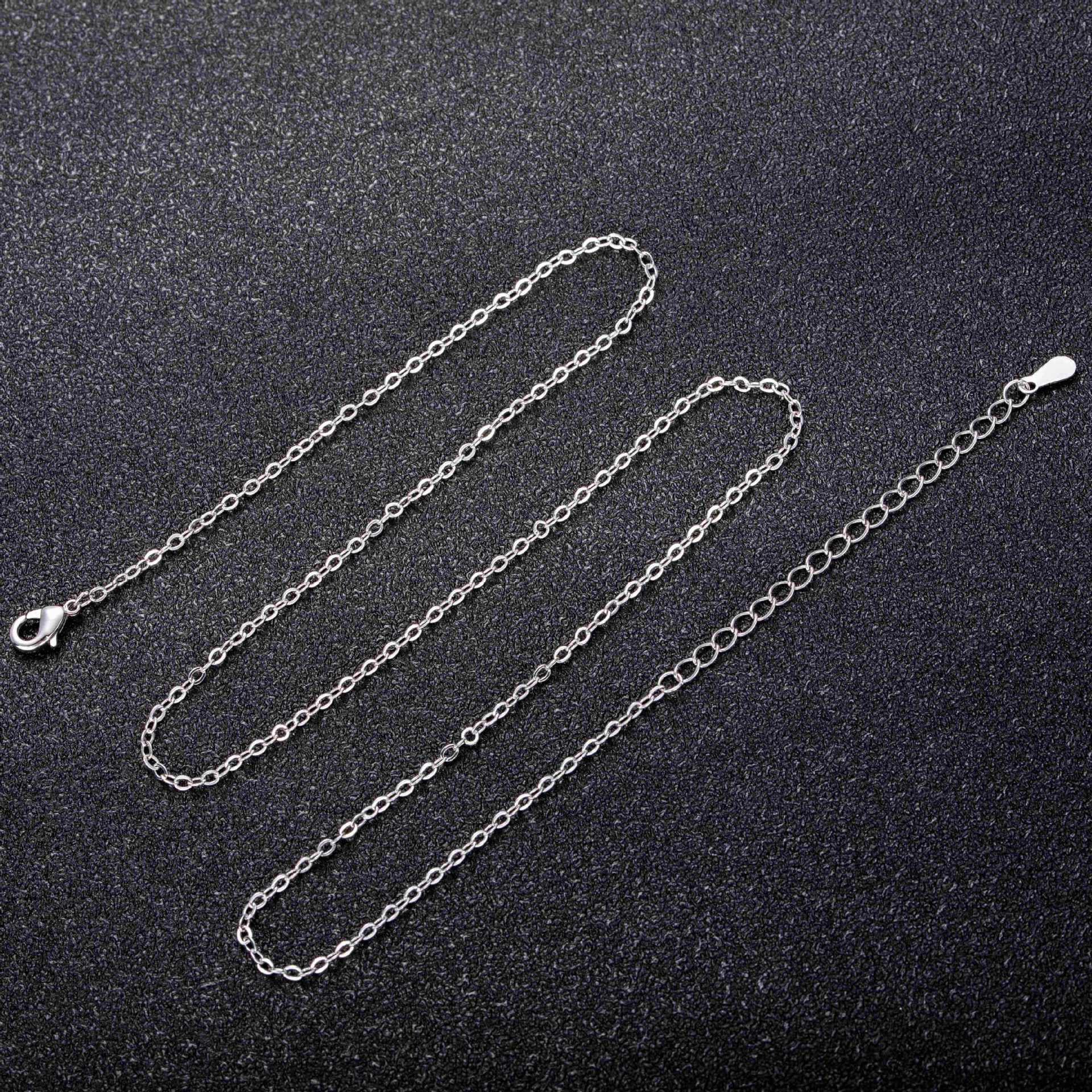 

Подвеска-крест с муассанитом и циркониевой инкрустацией - корейский стиль для девочек