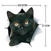 Simulation Creative Personality Cute Cat Car Stickers Animal Car Decoration Car Body Glass Rear Decoration Covering Scratches